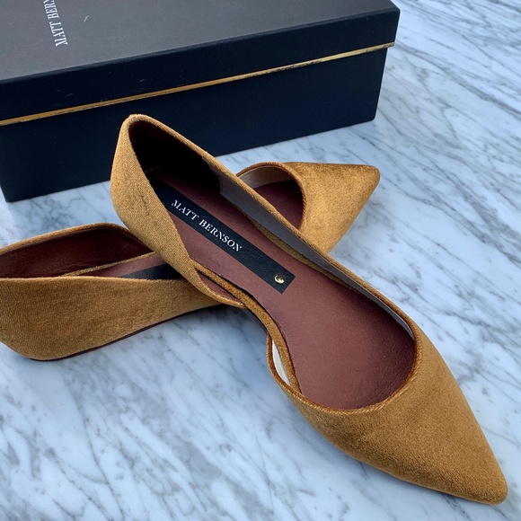 Matt Bernson Shoes - Matt Berson, Motto, Camel Crushed Velvet